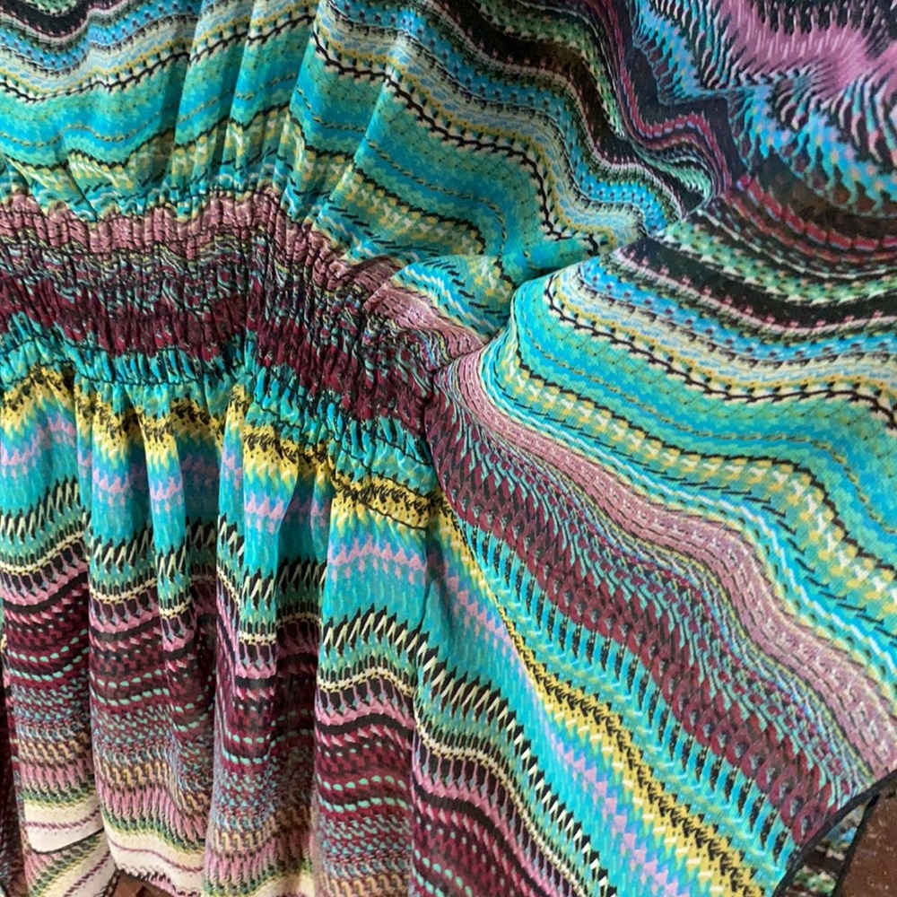Colorful Flowy Shirt - Picture 3 of 5